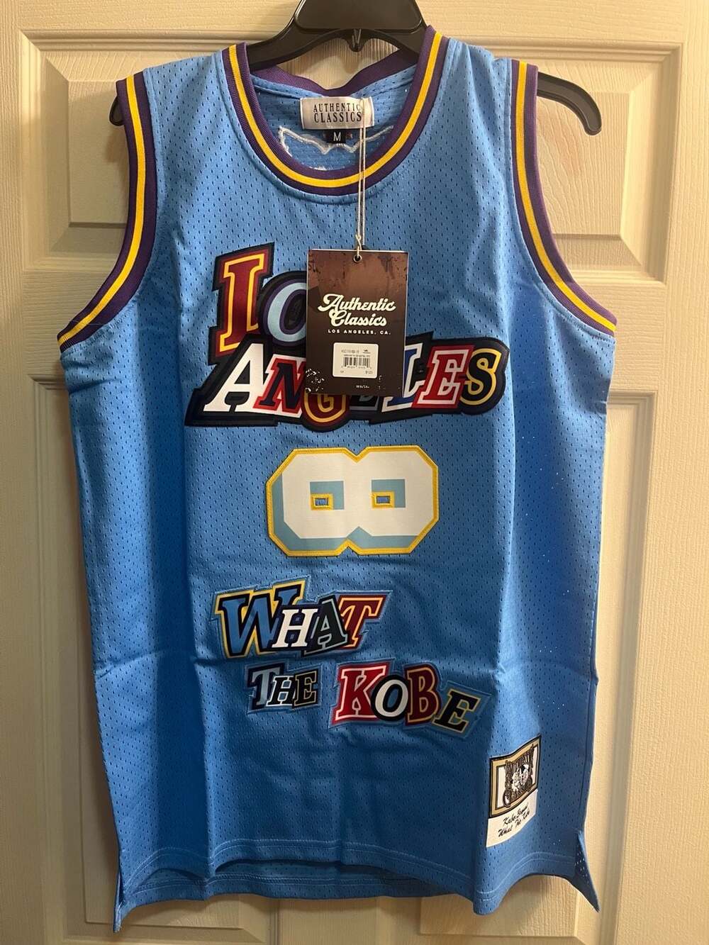 Authentic Classics Kobe Bryant 'What The Kobe' Los Angeles Lakers Jersey